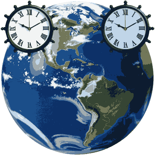 showing timezone converter tool for know world's time